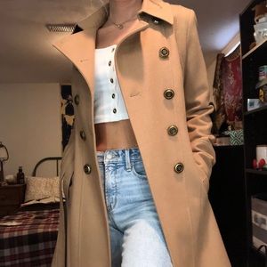 DKNY Wool-Blend Coat